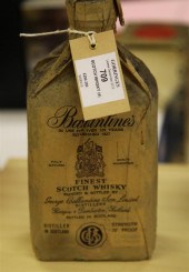 Four bottles of blended Scotch