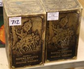 Four bottles of luxury blended