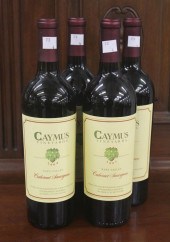 FOUR BOTTLES OF VINTAGE CABERN