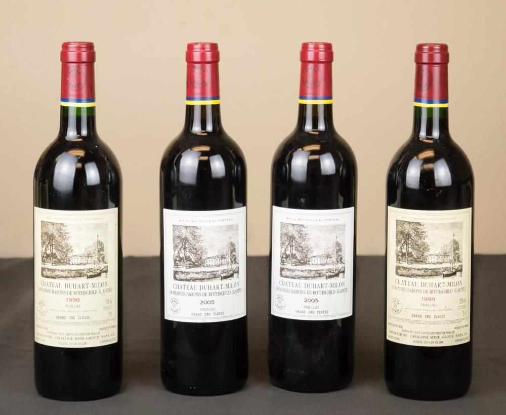 FOUR BOTTLES OF VINTAGE FRENCH