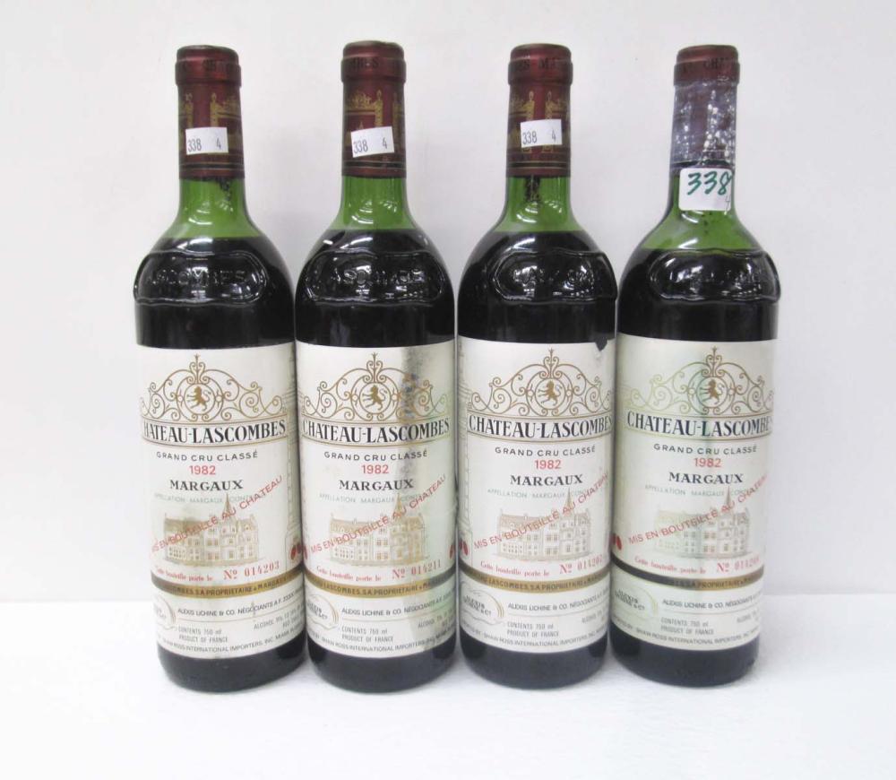 FOUR BOTTLES OF VINTAGE FRENCH