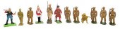 FOUR BOX LOTS OF LEAD TOY SOLD