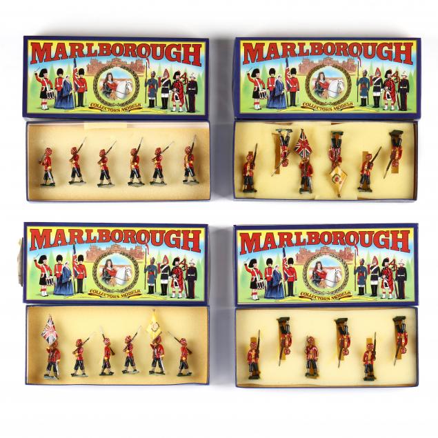 FOUR BOXED EDITIONS MARLBOROUGH