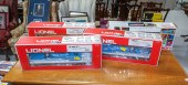 FOUR BOXED LIONEL DIESEL ENGIN
