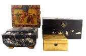FOUR BOXES INCLUDING: A CHINES
