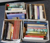 FOUR BOXES OF ASSORTED ART REL