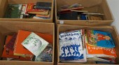 FOUR BOXES WITH PREDOMINANTLY