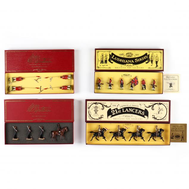 FOUR BRITAINS BOXED EDITIONS OF THE