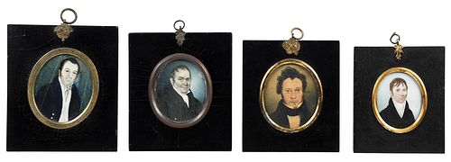 FOUR BRITISH SCHOOL PORTRAIT