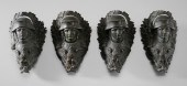 Four Bronze Napoleonic Billiar
