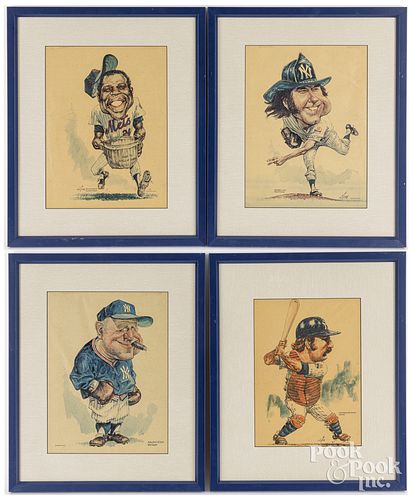FOUR BRUCE STAIR BASEBALL