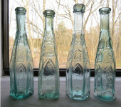 FOUR C.1850-70'S ERA GOTHIC CA