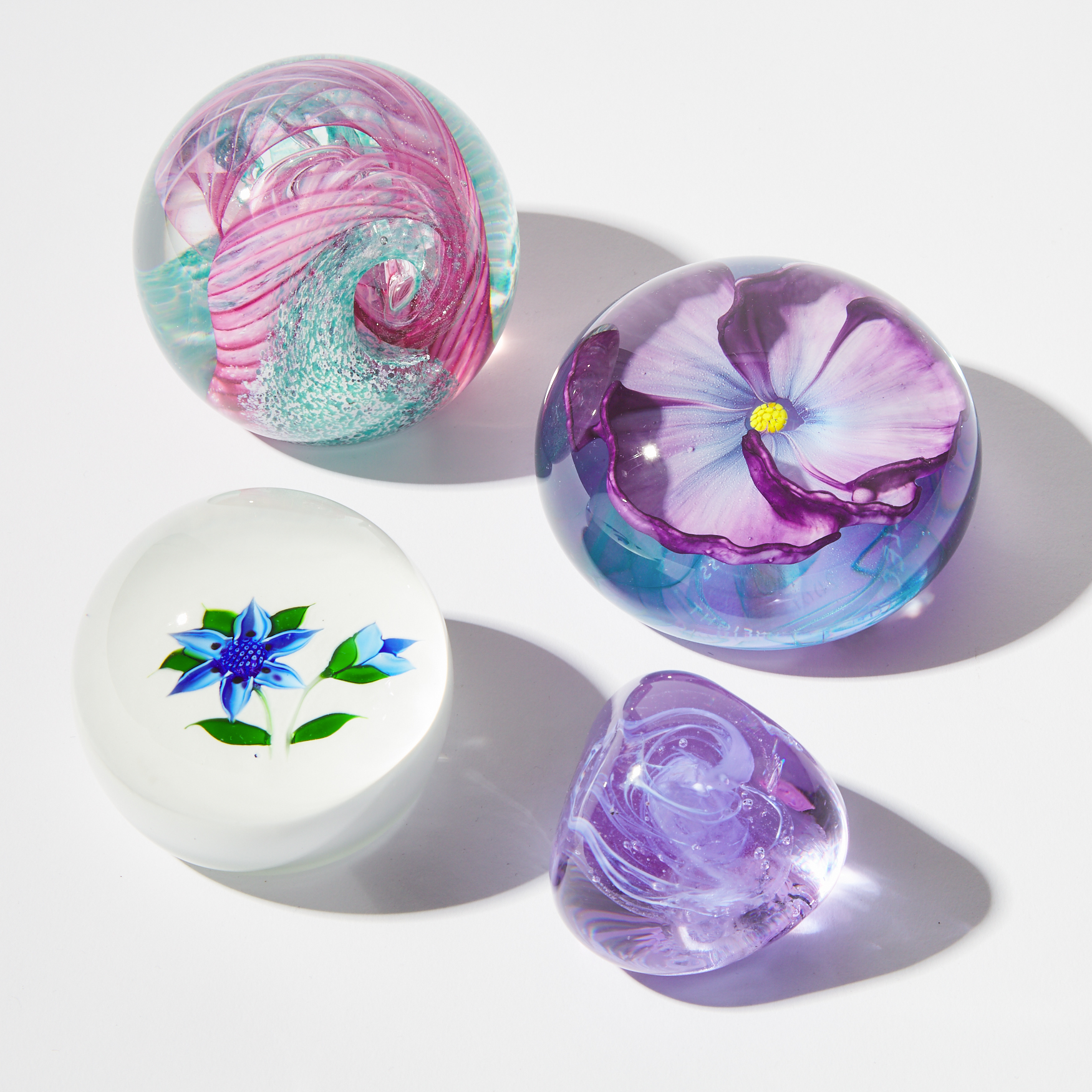 Four Caithness Glass