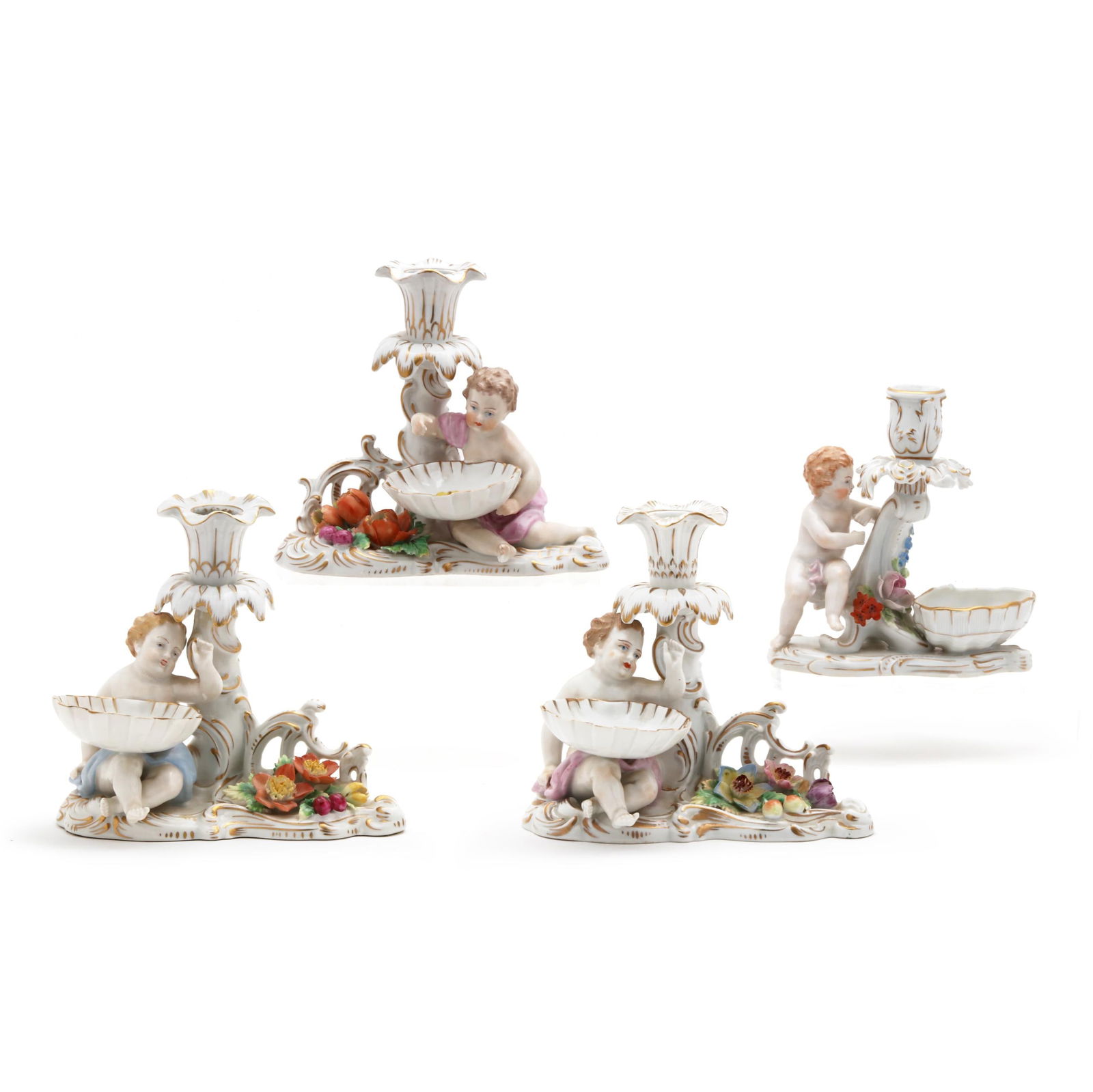 FOUR CARL THIEME DRESDEN SALTS /