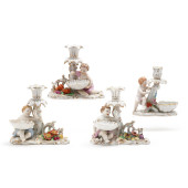 FOUR CARL THIEME DRESDEN SALTS