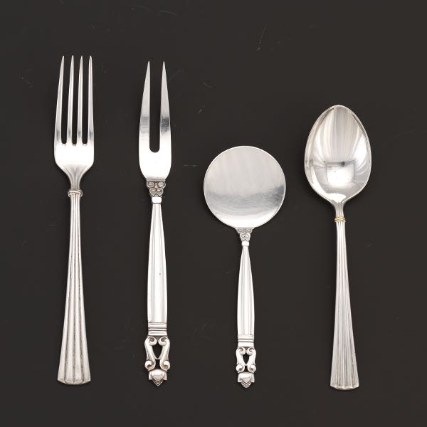FOUR CARTIER AND GEORG JENSEN