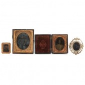 FOUR CASED CIVIL WAR ERA IMAGE