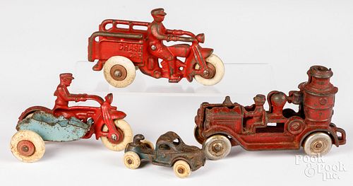 FOUR CAST IRON TOYSFour cast iron