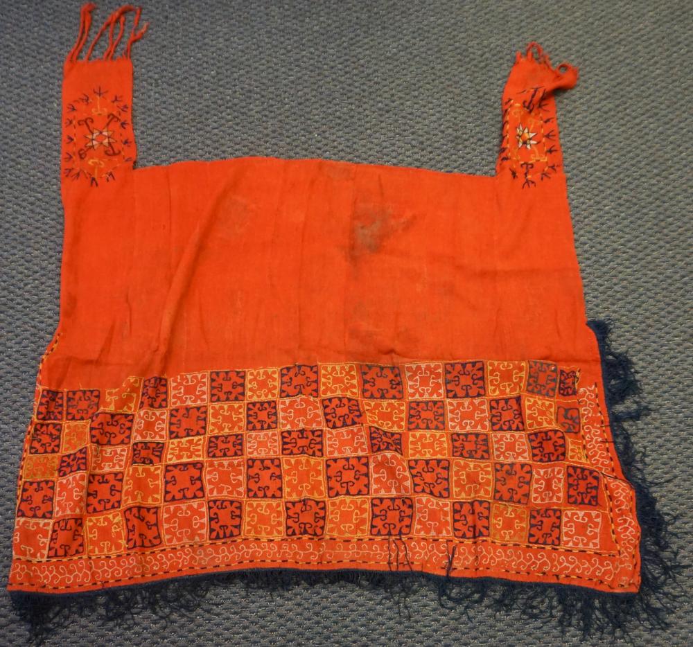 FOUR CENTRAL ASIAN EMBROIDERED