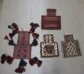 FOUR CENTRAL ASIAN SALT BAGS L