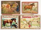 FOUR CHILDREN'S PUZZLESFour ch