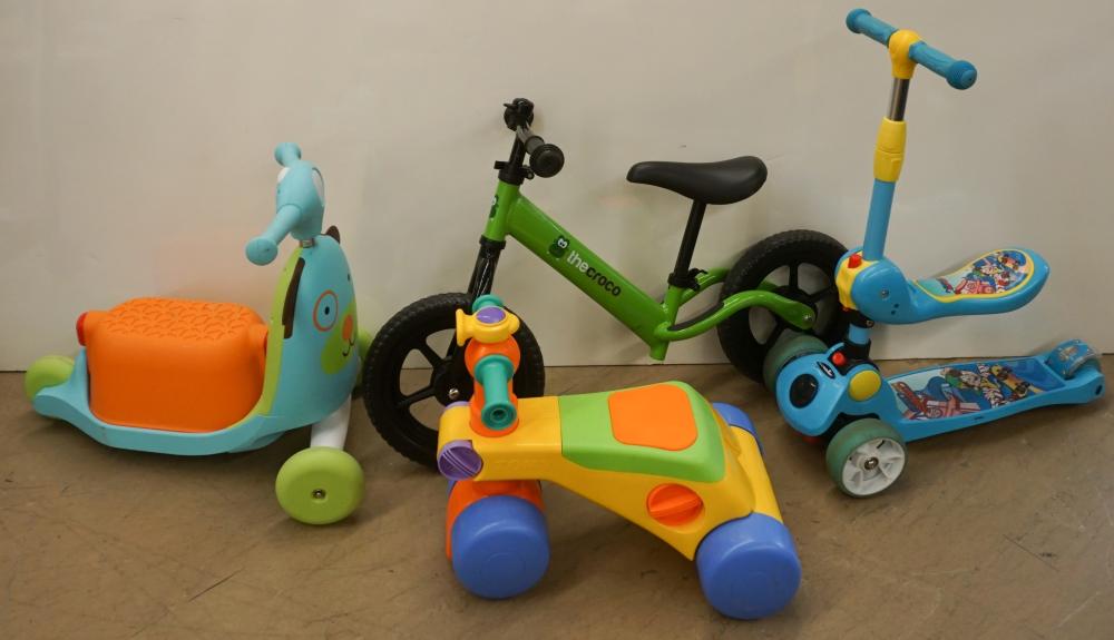 FOUR CHILDREN'S SCOOTERSFour