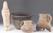 Four Chinese Ceramic Antiquiti