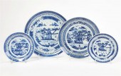 FOUR CHINESE EXPORT PORCELAIN