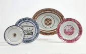 FOUR CHINESE EXPORT PORCELAIN