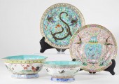 Four Chinese Export Porcelain