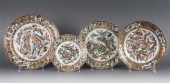 Four Chinese Export porcelain