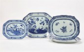 FOUR CHINESE EXPORT PORCELAIN