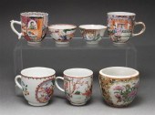Four Chinese Export porcelain