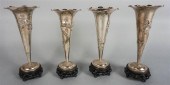 FOUR CHINESE EXPORT SILVER TRU