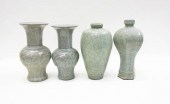 FOUR CHINESE GE WARE VASESFOUR
