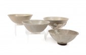 FOUR CHINESE GREENWARE TRADE C