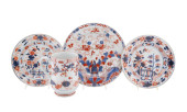 FOUR CHINESE IMARI PATTERN EXP