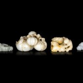 Four Chinese Jade Carvings of