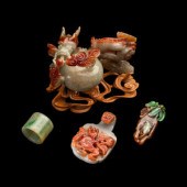 Four Chinese Jadeite Articles