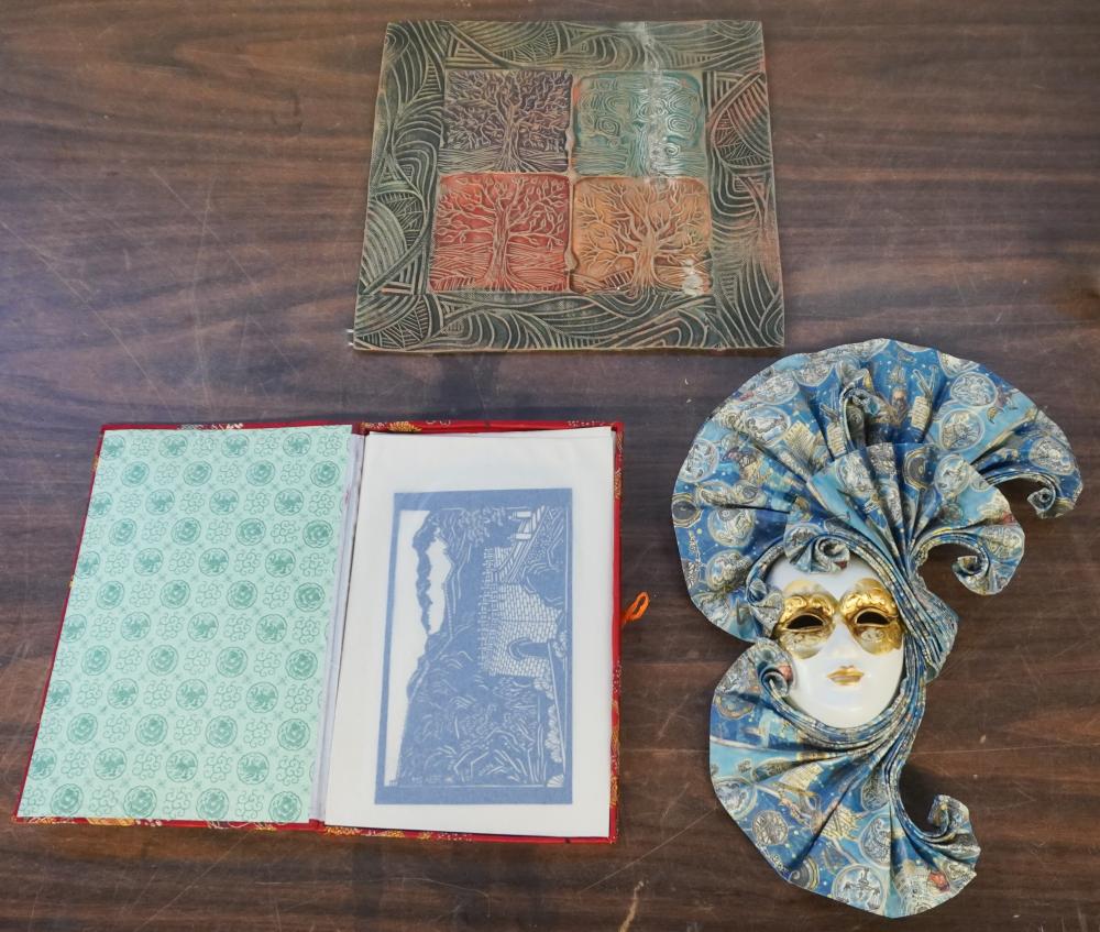 FOUR CHINESE PAPER CUT OUTS,