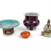 Four Chinese Porcelain Article