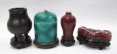 FOUR CHINESE PORCELAIN VESSELS