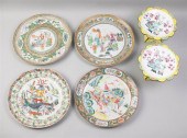 FOUR CHINESE ROSE MEDALLION DI