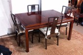 FOUR CHINESE STYLE HARDWOOD DI