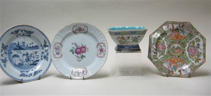 Four Chinese table items   