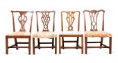 FOUR CHIPPENDALE AND CHIPPENDA