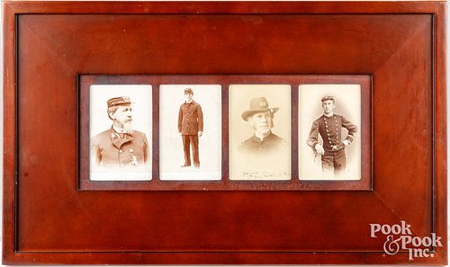 FOUR CIVIL WAR ERA CDVS, OF MEN