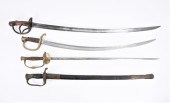 FOUR CIVIL WAR-ERA SWORDS A Mo