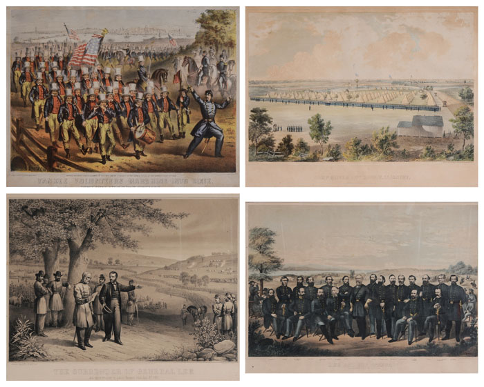 Four Civil War Prints (19th