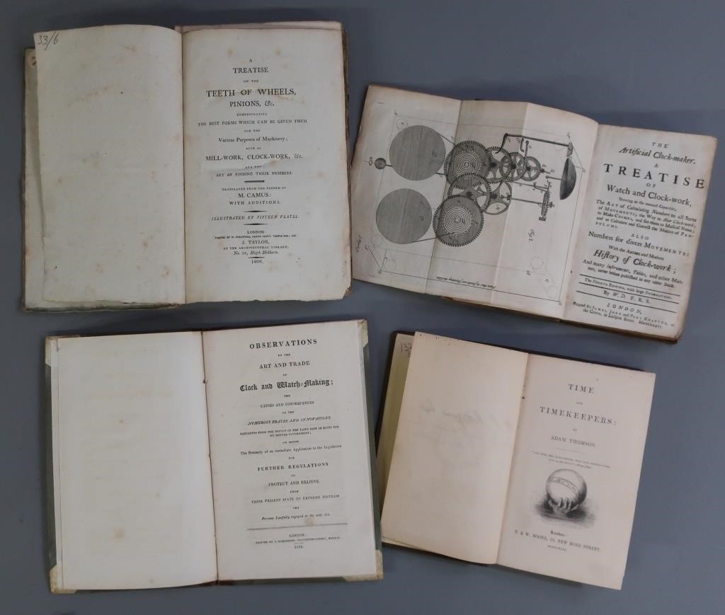 Four clock books to include early